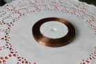 Атласная лента цвет: коричневый (6 мм, 23 м) - Магазин для кондитеров "Творим чудеса"
