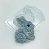 Пластиковая форма "Кролик сидит боком"  - Магазин для кондитеров "Творим чудеса"