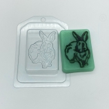 Пластиковая форма "Кролик Силуэты" - Магазин для кондитеров "Творим чудеса"