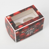 Коробка на 2 капкейка «Чудесного Нового года!», 16х10х10 см - Магазин для кондитеров "Творим чудеса"