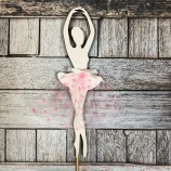 Топпер декорированный "Балерина №1" - Магазин для кондитеров "Творим чудеса"