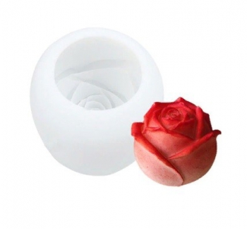 Силиконовый молд 3D "Роза" (d7 см) - Магазин для кондитеров "Творим чудеса"